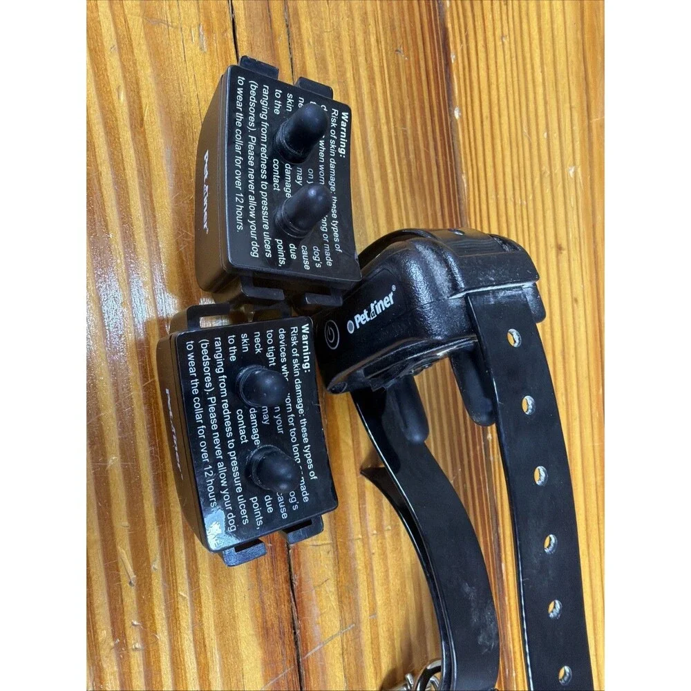 PET TRAINER BRAND Rechargeable Dog Training Collar Lot-See photos-Excellent!